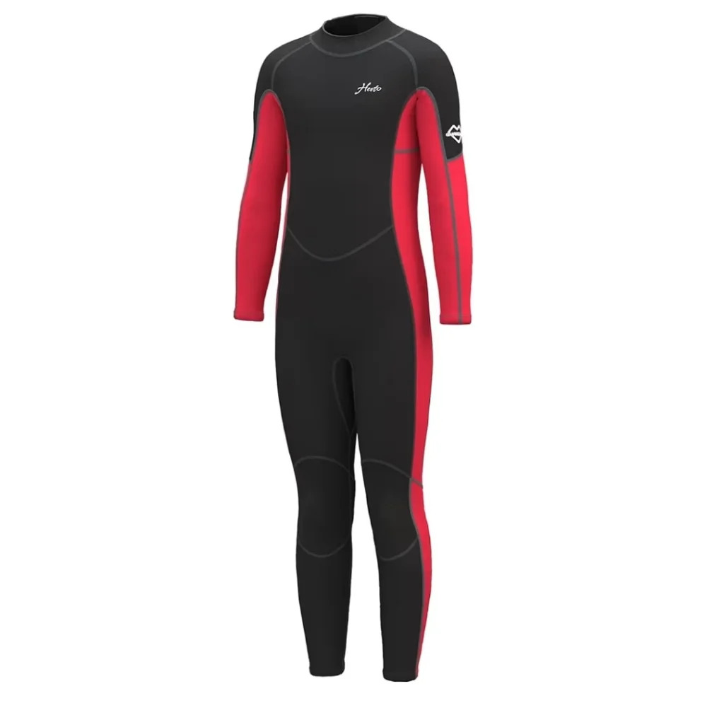 3/2mm Neoprene Wetsuit Fabric - Black Size 14 Kids Boys Or Girls New Cold Water